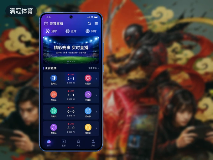 下载满冠体育，主队赛程与比分一手掌握